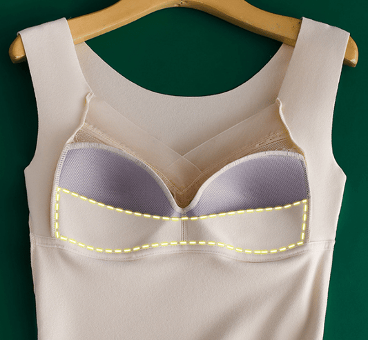 💕1 acheté = 1 GRATUIT💕 Sous-vêtement thermique 2-en-1 avec soutien-gorge intégré