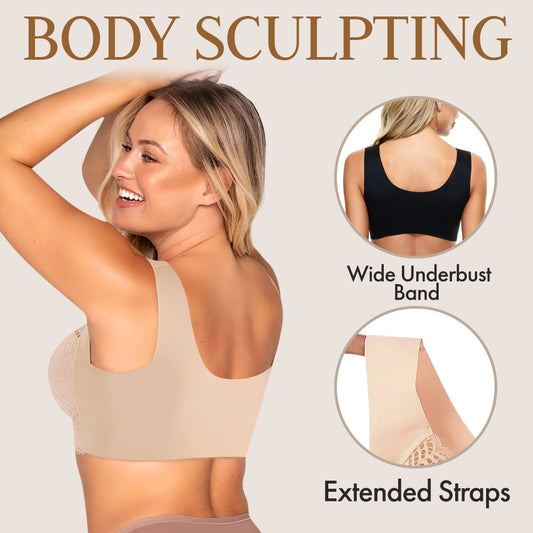 Soutien-gorge sans couture en dentelle découpée Ultimate Lift, grande taille